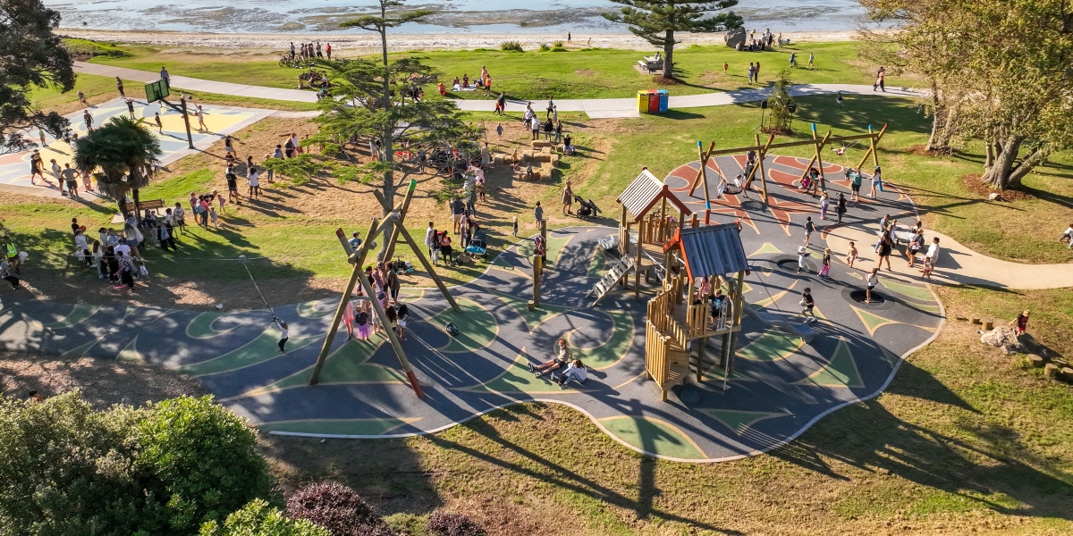 community using Kulim Park playground 