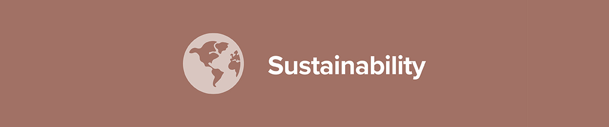 Sustainability Banner Sustainability Banner