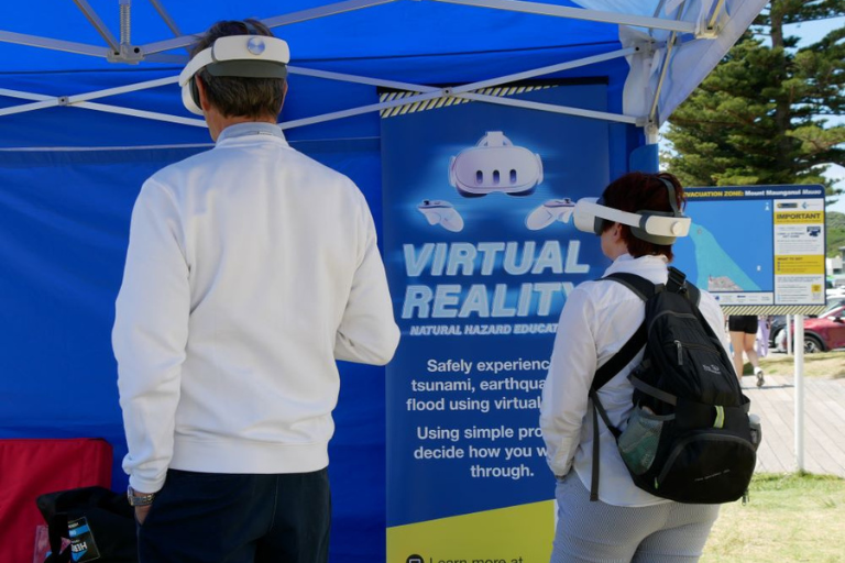Virtual reality natural hazard education