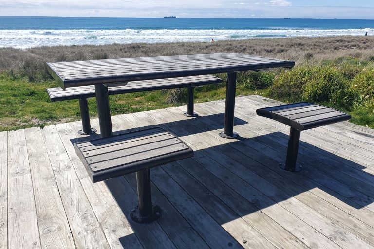 Accessible picnic table Accessible picnic table