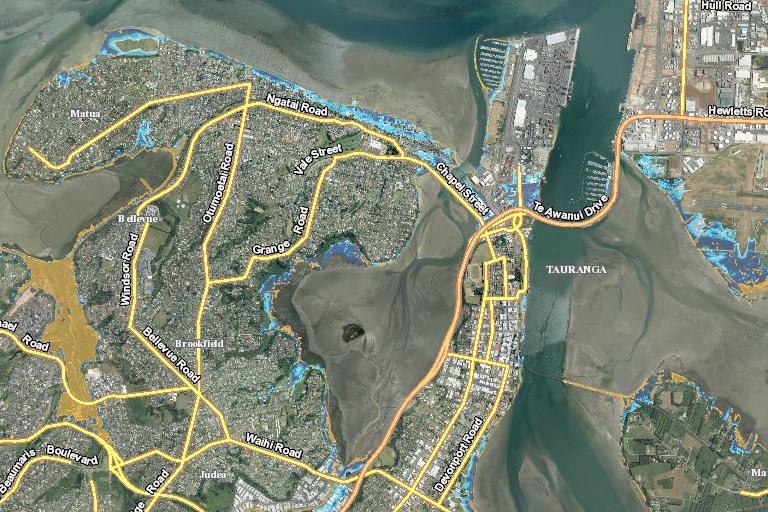 Inner harbour inundation