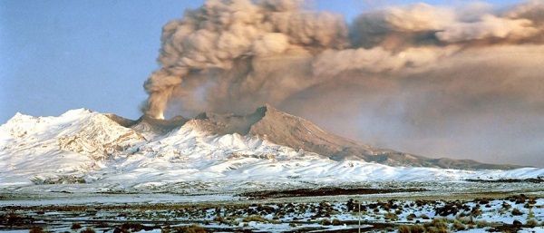 Mt Ruapehu eruption Mt Ruapehu eruption