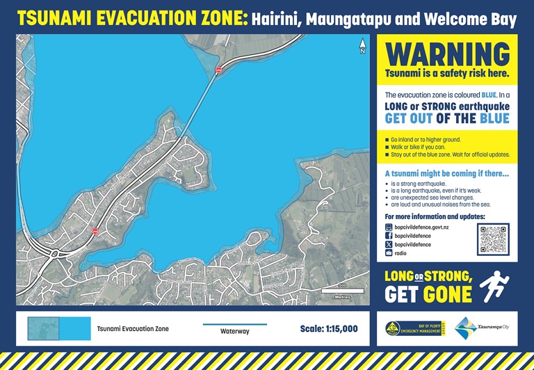 Welcome bay map