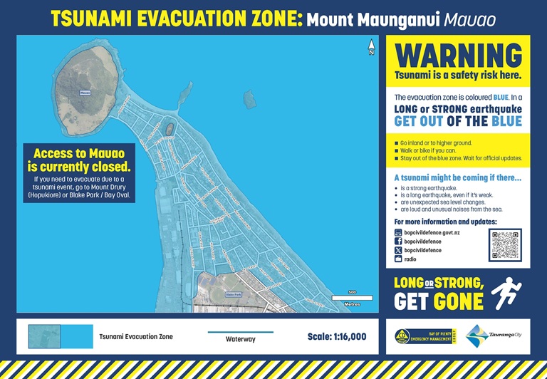 Mount Maunganui map