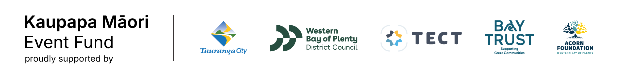 Kaupapa Māori Event logo horizontal