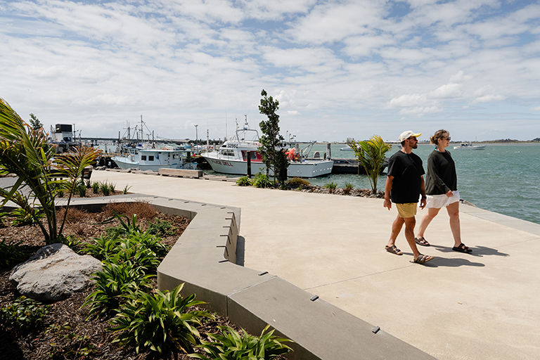 Explore the revamped waterfront