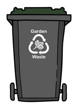 Garden waste bin Garden waste bin