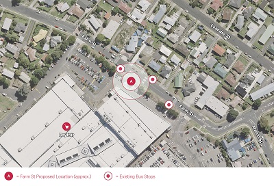 Arataki bus facility location a option