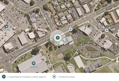 Arataki bus facility location a option