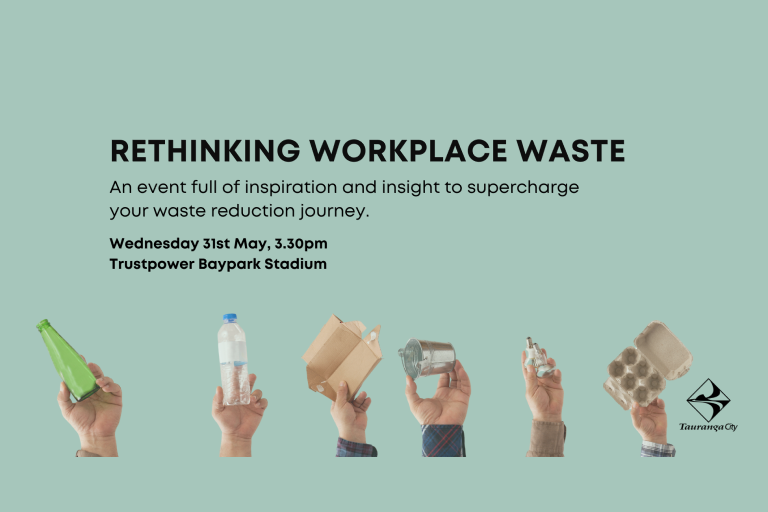 Waste minimisation events Tauranga City Council