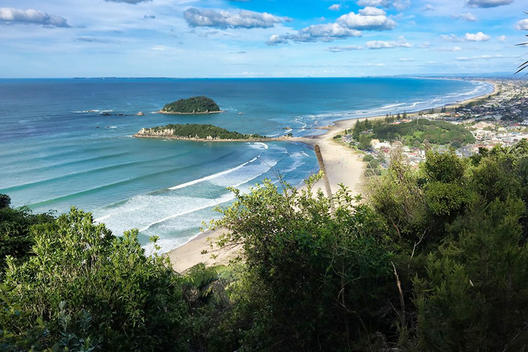 View from Mauao summit