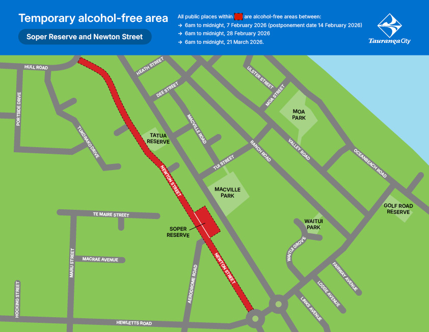 Soper Reserve and Newton Street 