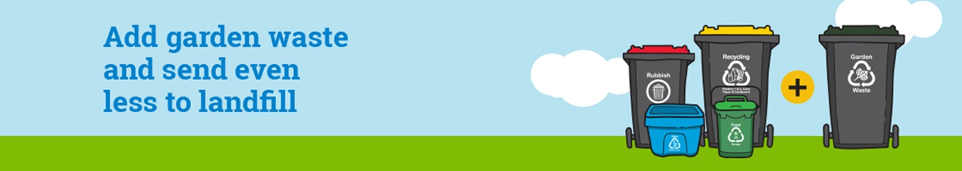 Garden waste banner
