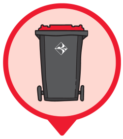 Rubbish bin