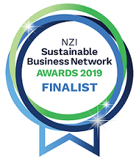 NZI Sustainable Business Network Awards 2019 Finalist logo