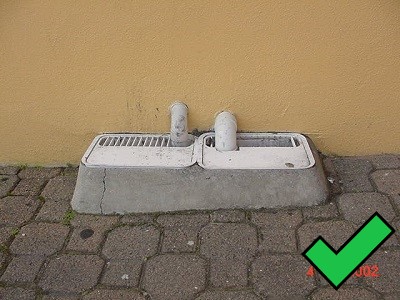 Example image of a house gully trap