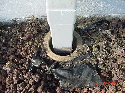 Example image of a small stormwater drain